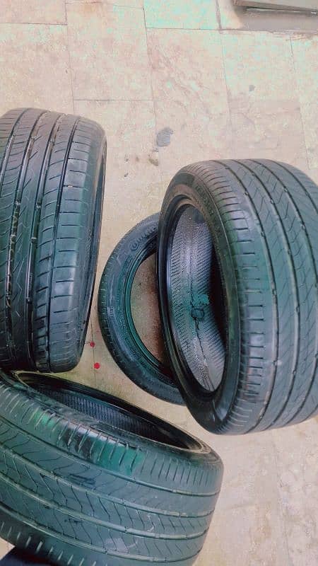 Four 17 Size tyre for sale (Audi A3) 2