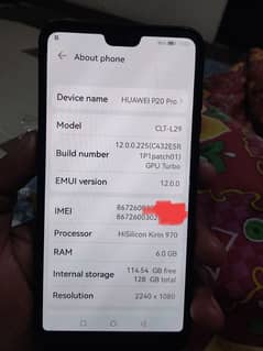 Huawei p20 pro orignal phone