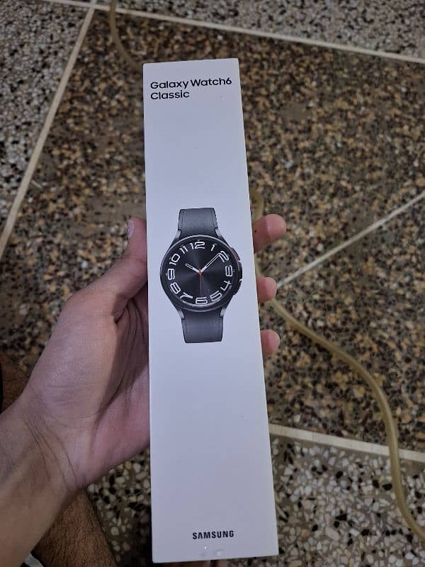 SAMSUNG GALAXY WATCH6 CLASSIC 43MM 1