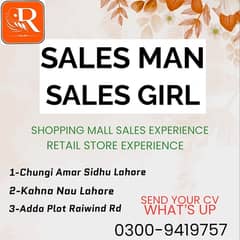 Sales Man|Sales Girl