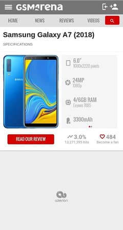 Samsung galaxy a7 2018