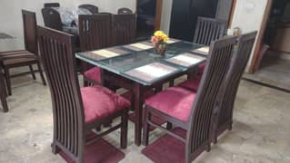 Sheesham Wood Dining Table