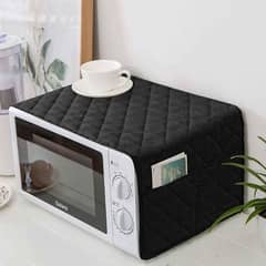 1 Pc Plain Microwave Oven Cover