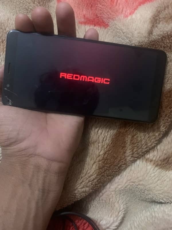 red magic 3 dual sim pta approved miner glass crack Baki all ok ha 0