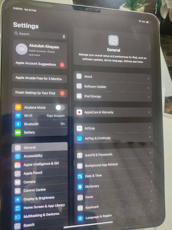 IPAD PRO M2 CHIP 120 FPS PUBG GOOD  CONDITION OPEN BOX 3