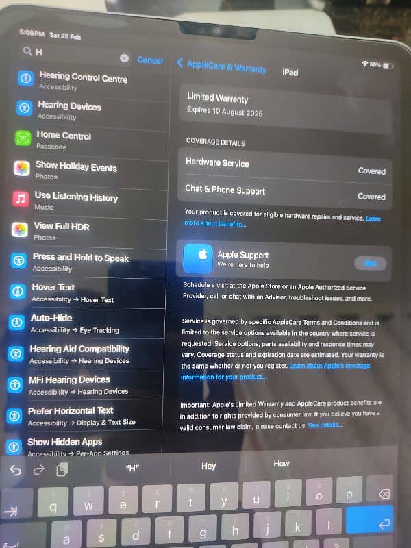 IPAD PRO M2 CHIP 120 FPS PUBG GOOD  CONDITION OPEN BOX 4