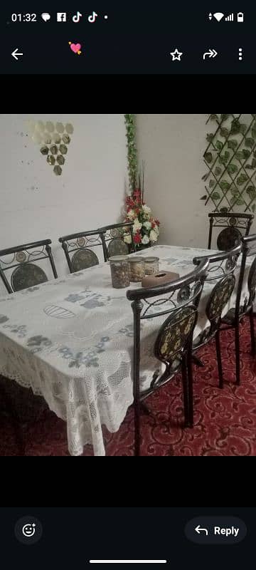 7chair dinning table 0