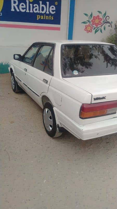 Nissan Sunny 1987, Petrol, LPG. GOVT. AUCTIONED. 2