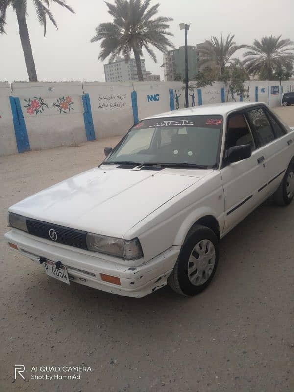 Nissan Sunny 1987, Petrol, LPG. GOVT. AUCTIONED. 3