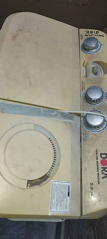 washing machine 1