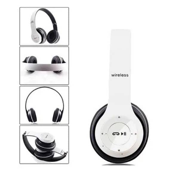 Wireless Headphones, P47 Bluetooth Foldable Headset with Microphone 7