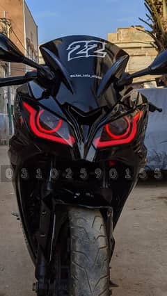 heavy bike Kawasaki ninja replica 400cc