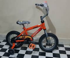 Imported 12 Wheel Kids Bicycle Branded. Price  Rs. 12500/=