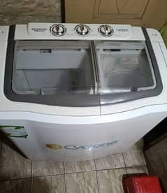 Kenwood dabel washing machine 1 month us new candshion 03316373219