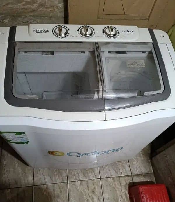 Kenwood dabel washing machine 1 month us new candshion 03316373219 0