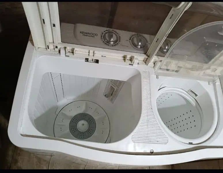 Kenwood dabel washing machine 1 month us new candshion 03316373219 1