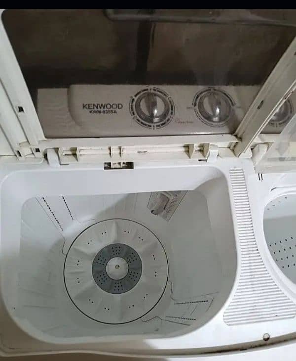 Kenwood dabel washing machine 1 month us new candshion 03316373219 3