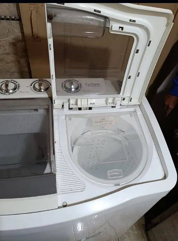 Kenwood dabel washing machine 1 month us new candshion 03316373219 4