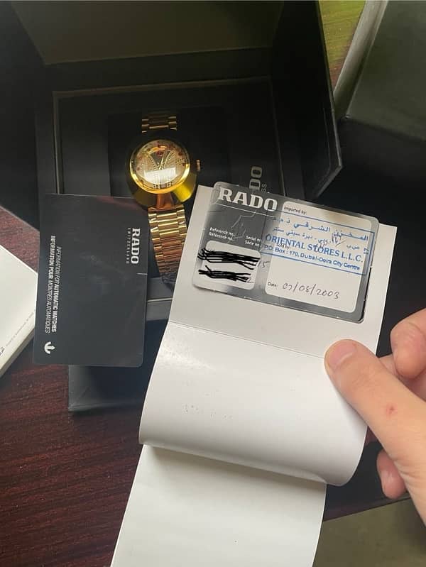 RADO DIASTAR 3