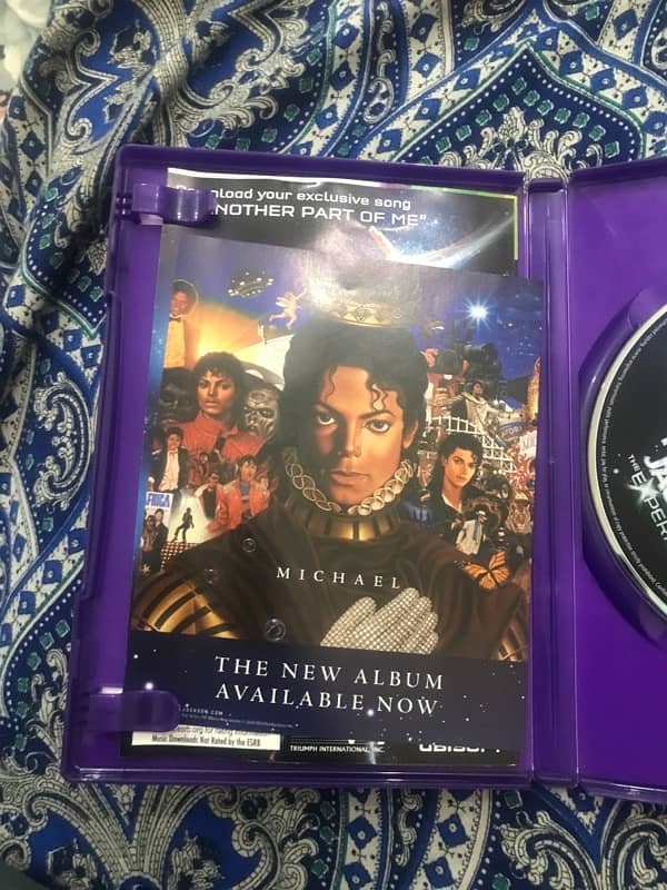 michael jackson the experience cd of xbox 360 (brand new condition) 2