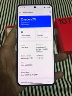 Oneplus 10T 16/256 10/10 complete box non pta