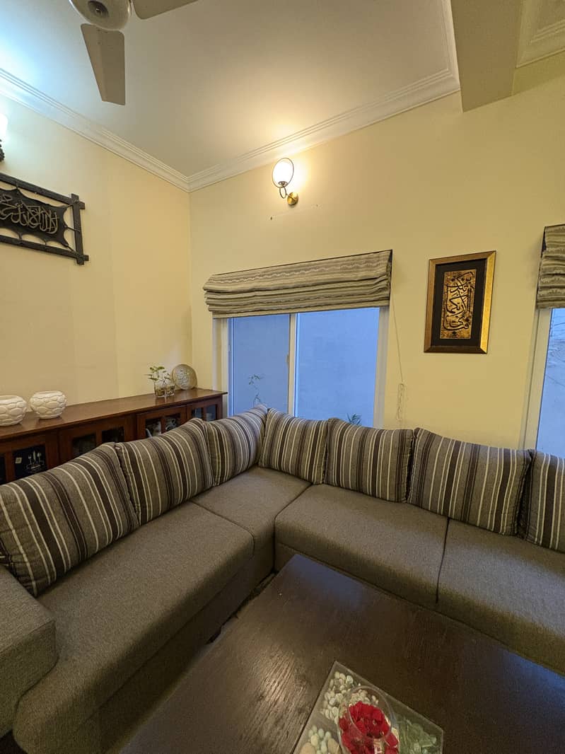 L shaped sofa set 0