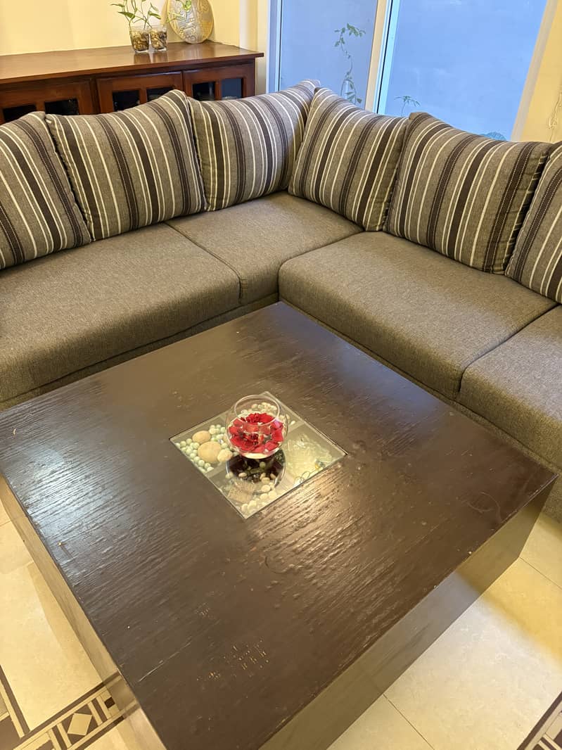 L shaped sofa set 2