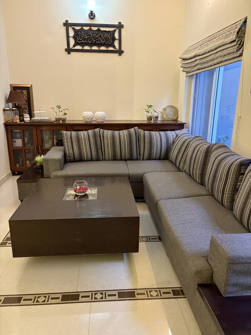 L shaped sofa set 7
