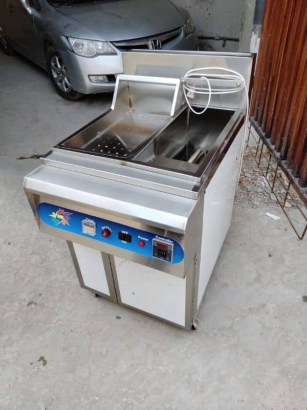 deep fryer ( double) hot plate/ pizza oven 2