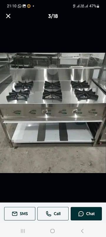 deep fryer ( double) hot plate/ pizza oven 3