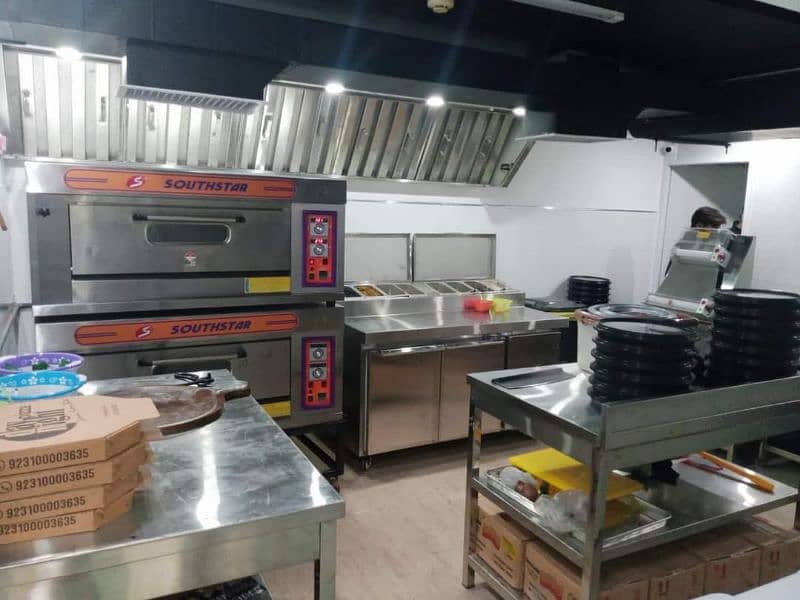 deep fryer ( double) hot plate/ pizza oven 14