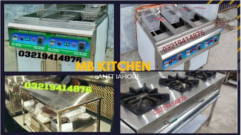 deep fryer ( double) hot plate/ pizza oven 18