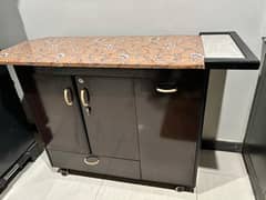 Iron Table and cupboard for sale