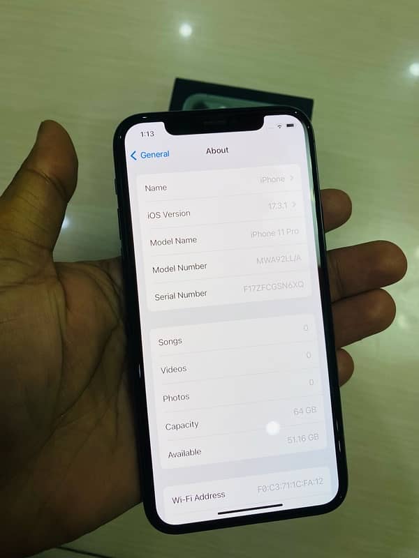 iPhone 11 Pro dual sim approved complete box 6