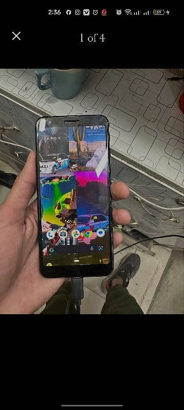 Google Pixel 3A 4GB 64 GB condition okay urgent sale Pta approve 0