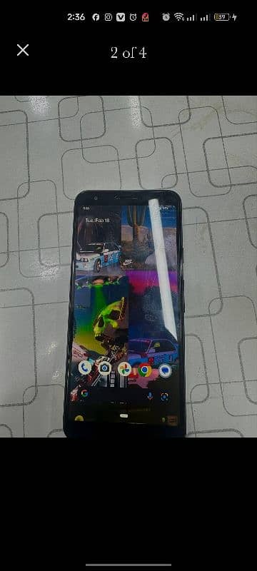 Google Pixel 3A 4GB 64 GB condition okay urgent sale Pta approve 3