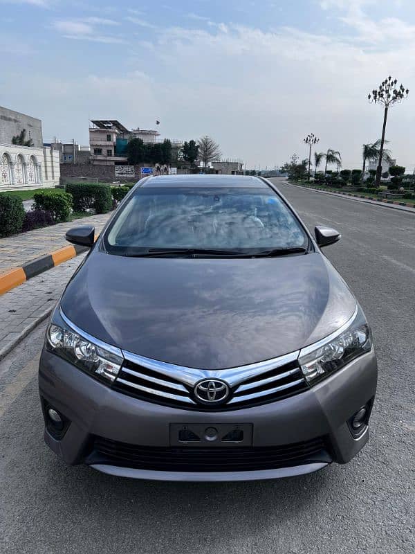 Toyota corolla grandy 2016 model total original urgent for sale 1