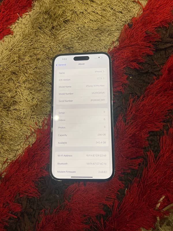 iphone 14 pro MAX PTA approved 6