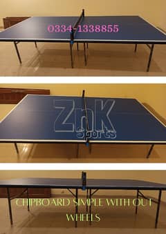 Table tennis table