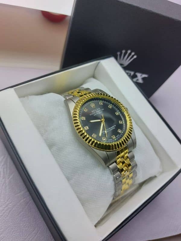 *NEW ARTICLE*  **Rolex WATCH FOR MANS *   Stainless steel chain 1