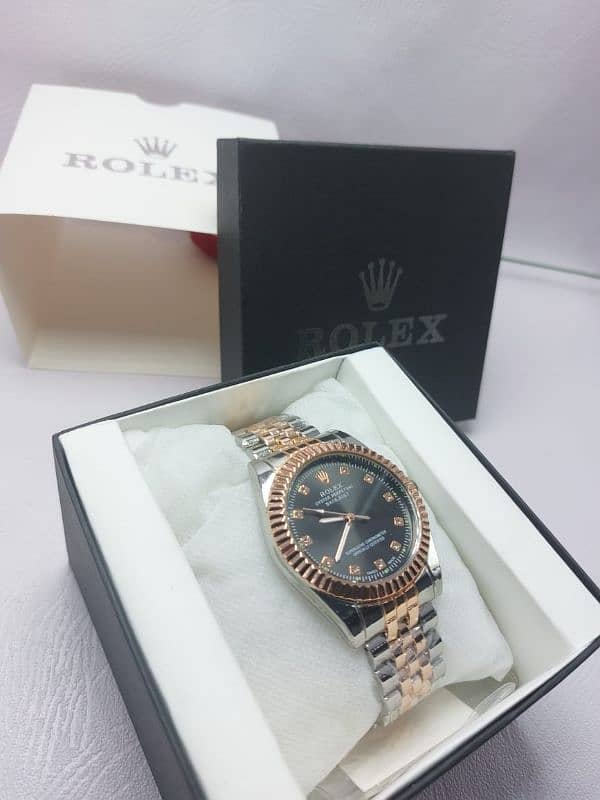 *NEW ARTICLE*  **Rolex WATCH FOR MANS *   Stainless steel chain 3