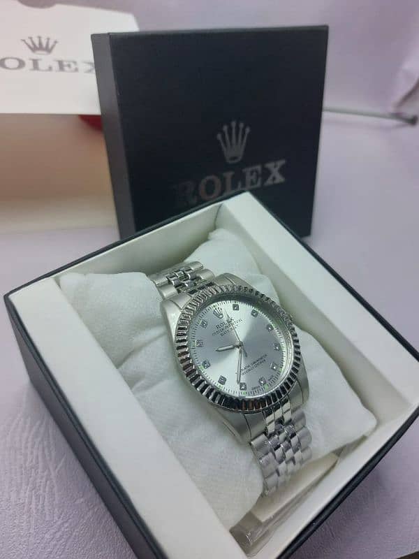 *NEW ARTICLE*  **Rolex WATCH FOR MANS *   Stainless steel chain 4