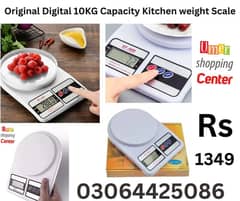 Digital Weight Machine For Kitchen use Upto 10 Kg Result