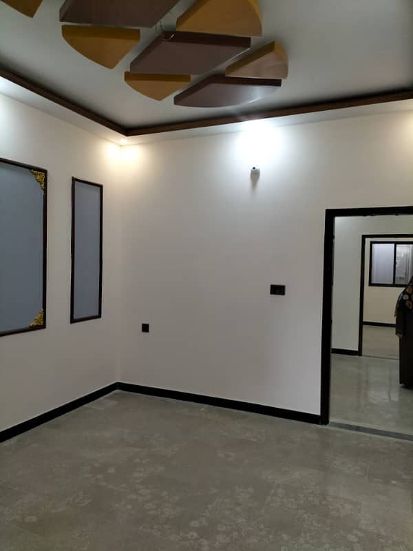 120 sq yards brand new portion for rent in Malik society 0