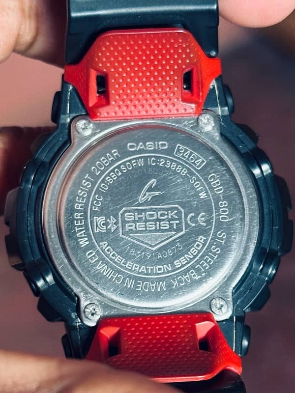 Casio G-Shock GBD-800-1 Bluetooth 8