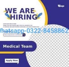 Nurse/Staff/Receptionist/Accounts