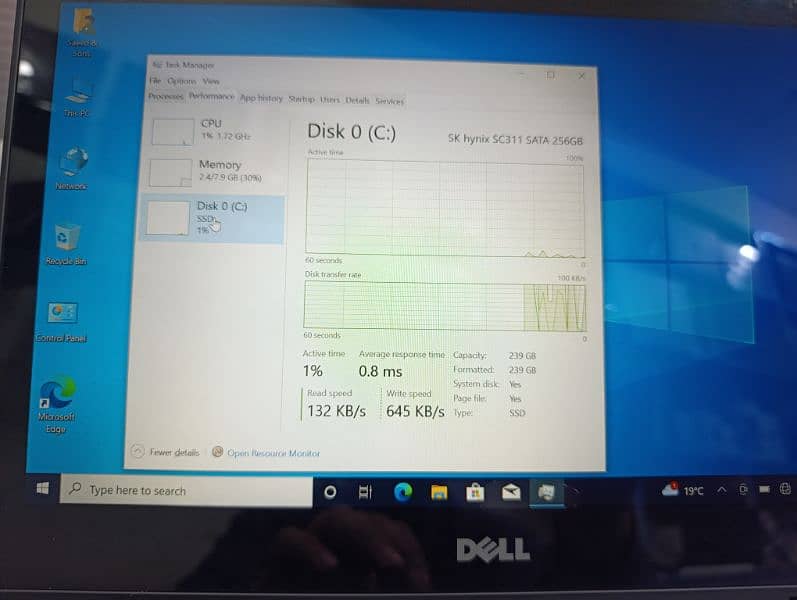 Dell 3390 2 in 1 i5 8th gen with 360 Touch rotation 11