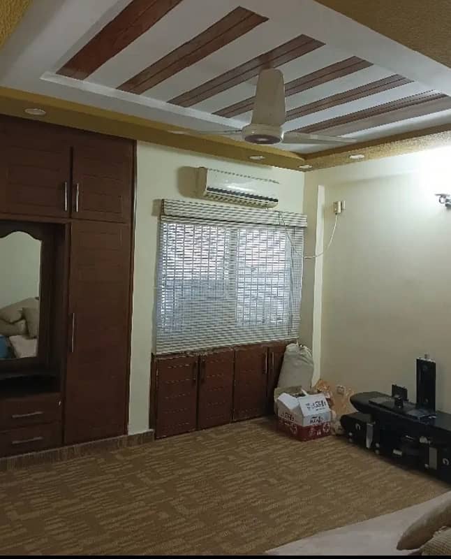 Fully Renovated Tile Floor and Sami Furnished Flat For Rent G-11/4 7