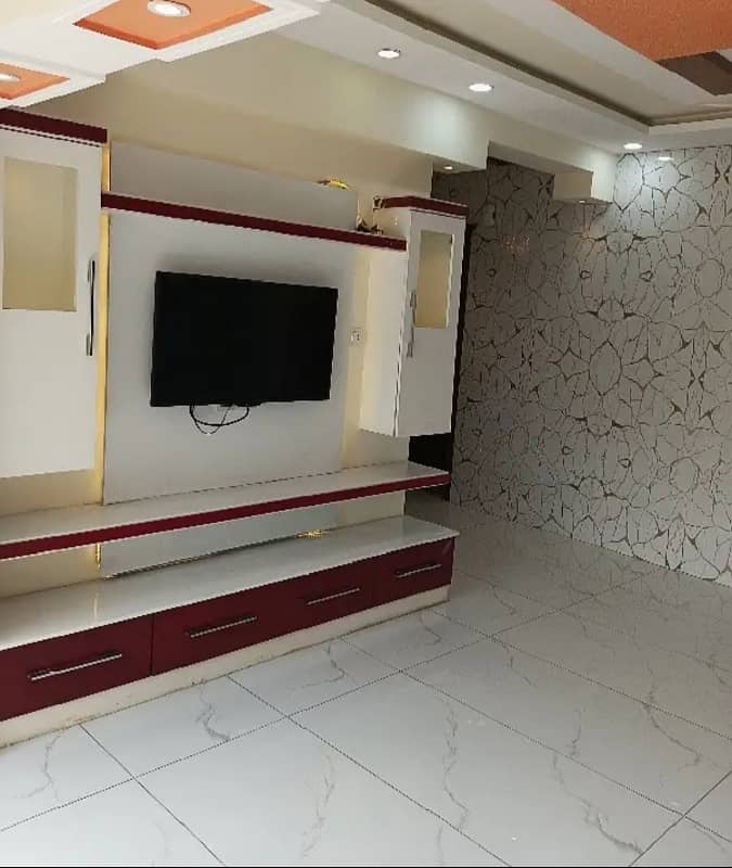 Fully Renovated Tile Floor and Sami Furnished Flat For Rent G-11/4 9