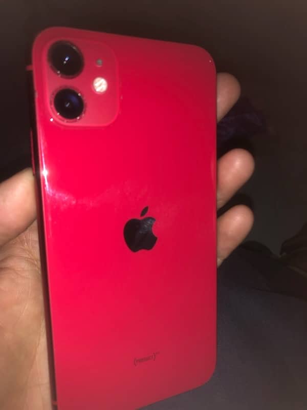 IPHONE 11 RED 64 GB NoN PTA 1